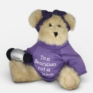 Boyd’s Bear Retired Collectable New With Tag Betty Bouffant Beautician Bear